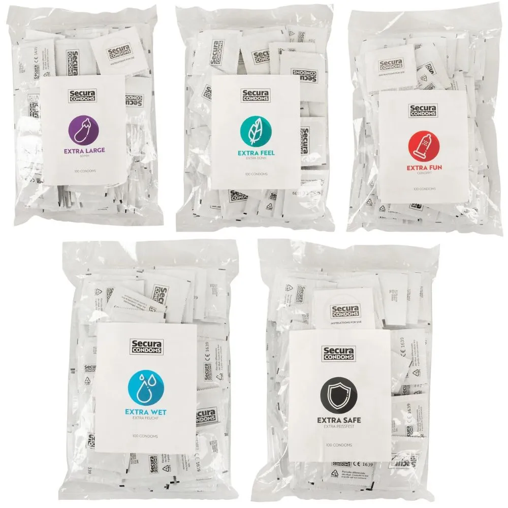 160pz Preservativi ritardanti xxl stimolanti profilattici ultrasottili condom XL - immagine 2